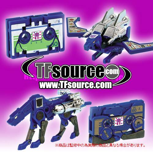 Cobalt Sentry Cassettes Set e-hobby Exclusive | Transformers G1 Collectors Edition