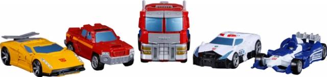 UW-05 Convoy Grand Prime Combiner Set of 5 | Transformers Unite Warriors