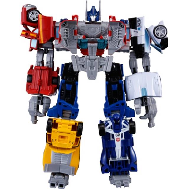 UW-05 Convoy Grand Prime Combiner Set of 5 | Transformers Unite Warriors