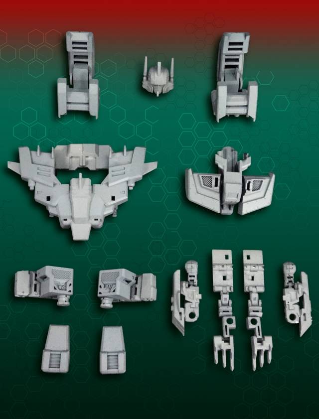 SF01 Heavy Arms Upgrade Kit | Shadow Fisher