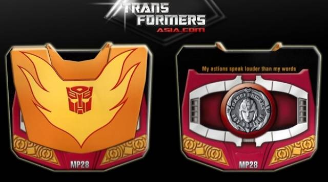 MP-28 Hot Rod 2.0 Collectors Coin | Transformers Masterpiece