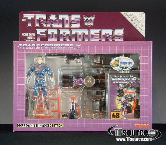 Black Perceptor  Magnificus and Ga'Mede e-hobby Exclusive | Transformers G1 Collectors Edition