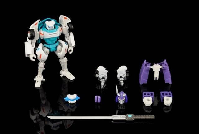 MM-02 Rear End and Hurricane Upgrade Kit | MakeToys | Manga Mech