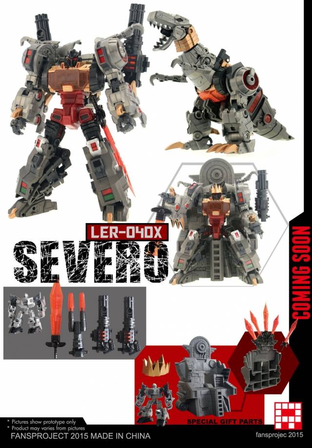 LER-04 Severo DX Version | Fansproject Lost Exo Realm