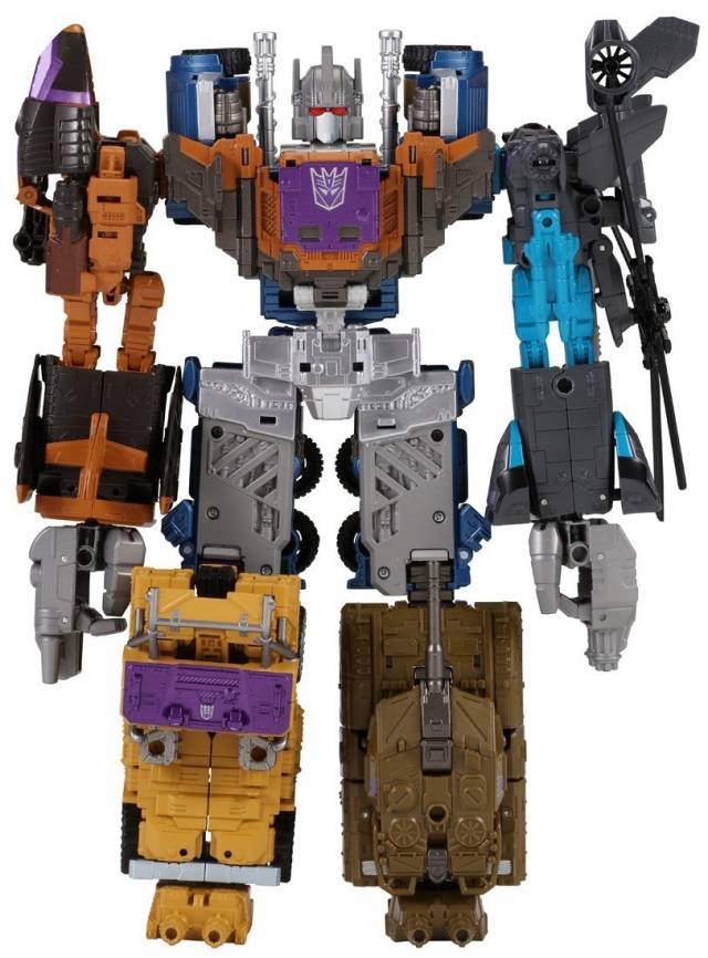 UW-07 Bruticus Combiner Set of 5 | Transformers Unite Warriors