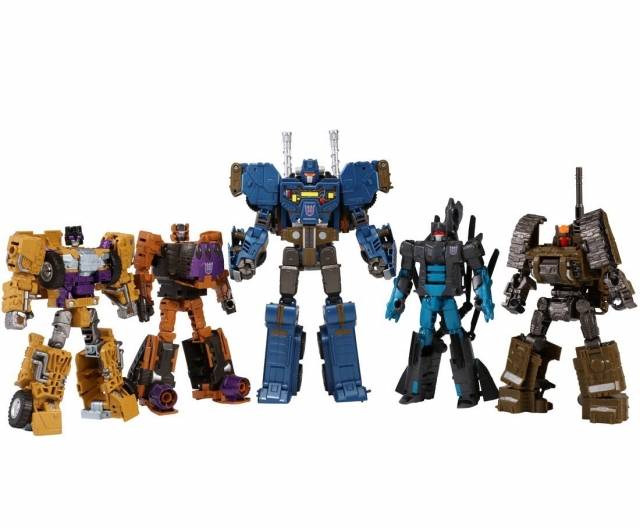 UW-07 Bruticus Combiner Set of 5 | Transformers Unite Warriors