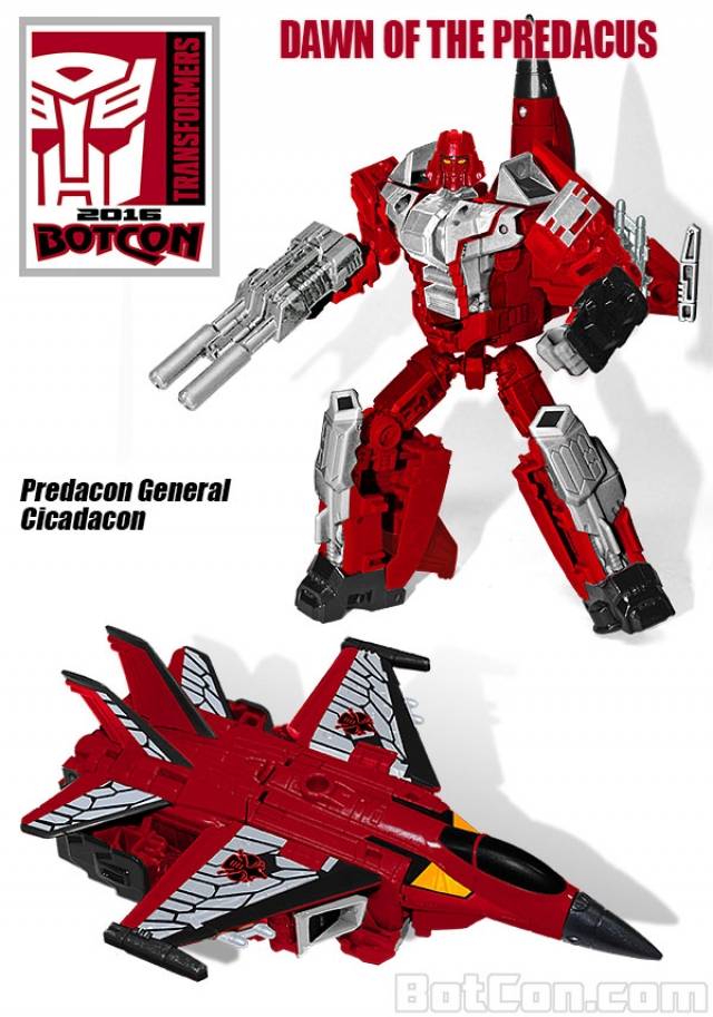 Dawn of the Predacus Bagged Set Botcon Exclusive | Transformers Convention Botcon 2016