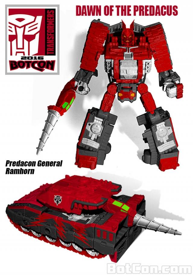 Dawn of the Predacus Bagged Set Botcon Exclusive | Transformers Convention Botcon 2016