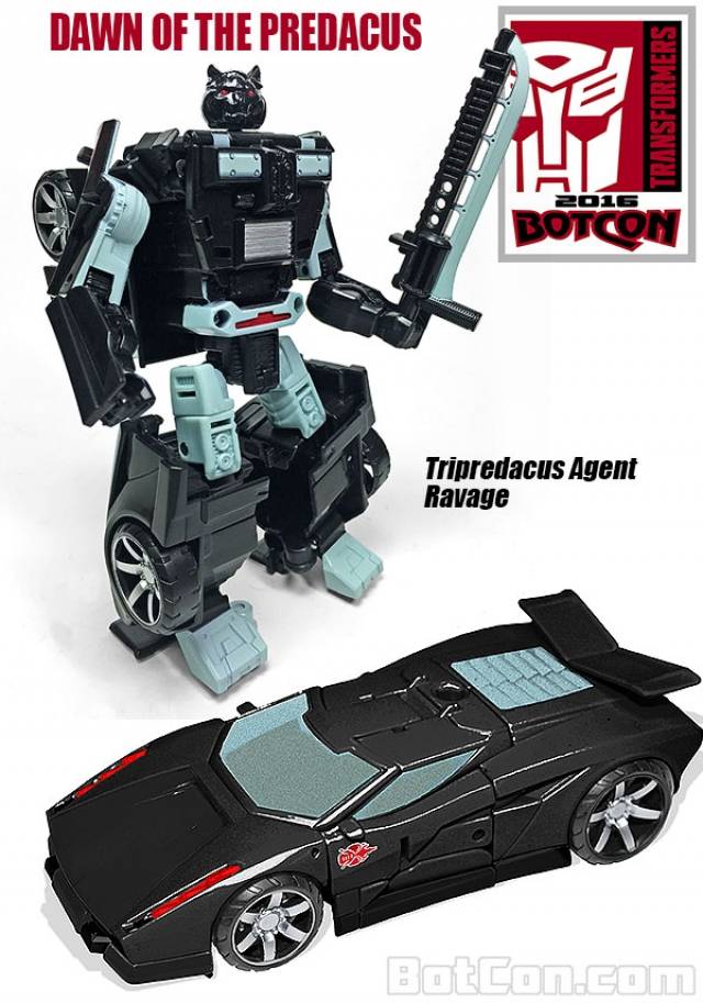 Dawn of the Predacus Bagged Set Botcon Exclusive | Transformers Convention Botcon 2016