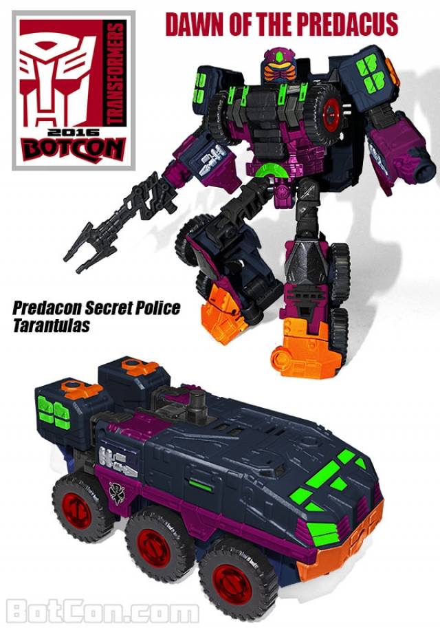 Dawn of the Predacus Bagged Set Botcon Exclusive | Transformers Convention Botcon 2016
