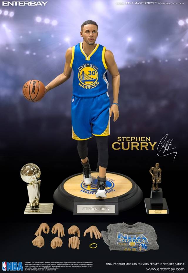 Enterbay - Real Masterpiece 1/6 Scale - Stephen Curry