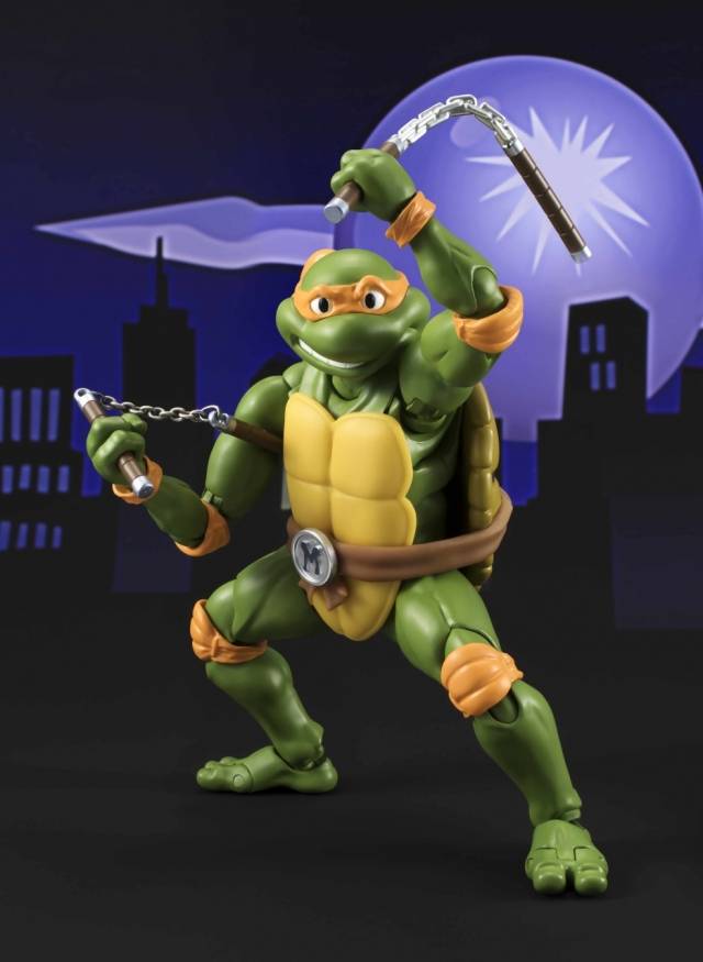Michelangelo S.H. Figuarts | Bandai Tamashii Nations | Teenage mutant ninja turtles