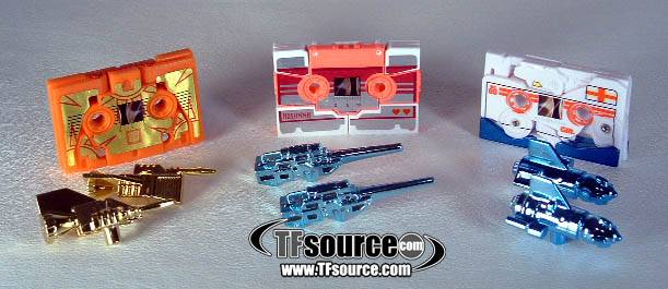 Kiss Play Cassettes 3 pack e-hobby Exclusive | Transformers Kiss Play