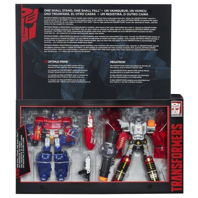 Optimus Prime vs. Megatron Classics Set | Transformers Platinum Edition