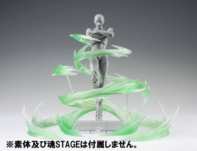 Wind Green Version S.H. Figuarts Tamashii Effects | Bandai Tamashii Nations