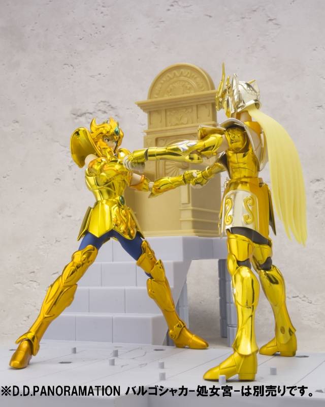 Leo Aiola and Leo's Glint D.D. Panoramation I Bandai Tamashii Nations I Saint Seiya