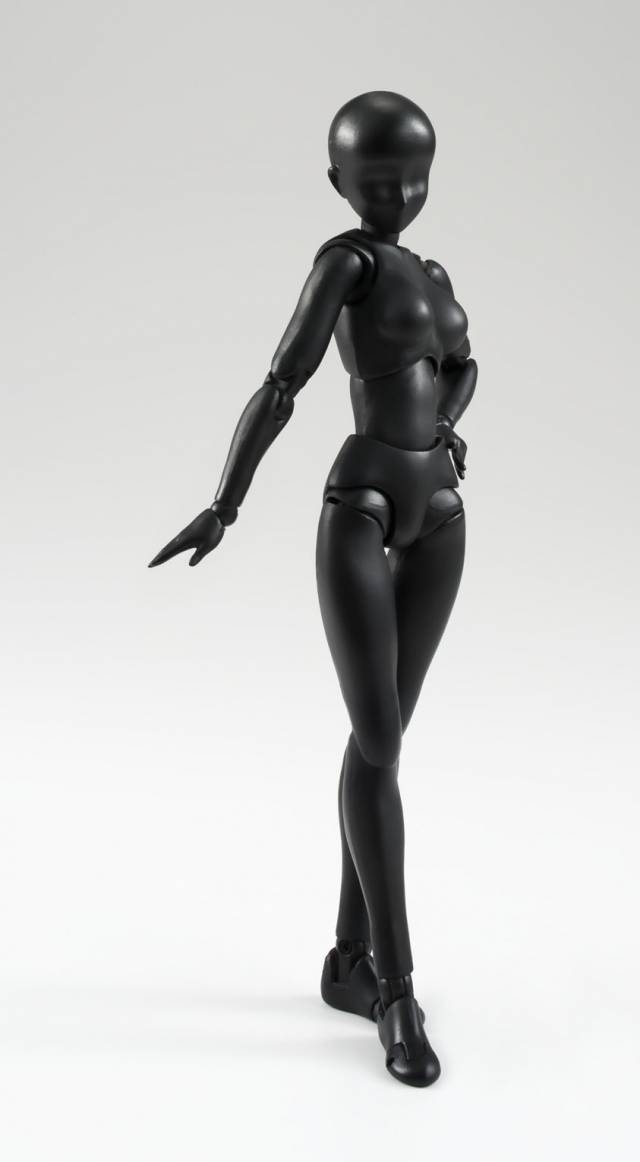 S.H.Figuarts - Woman - Solid Black Color