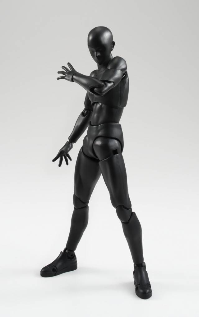 S.H.Figuarts - Man - Solid Black Color