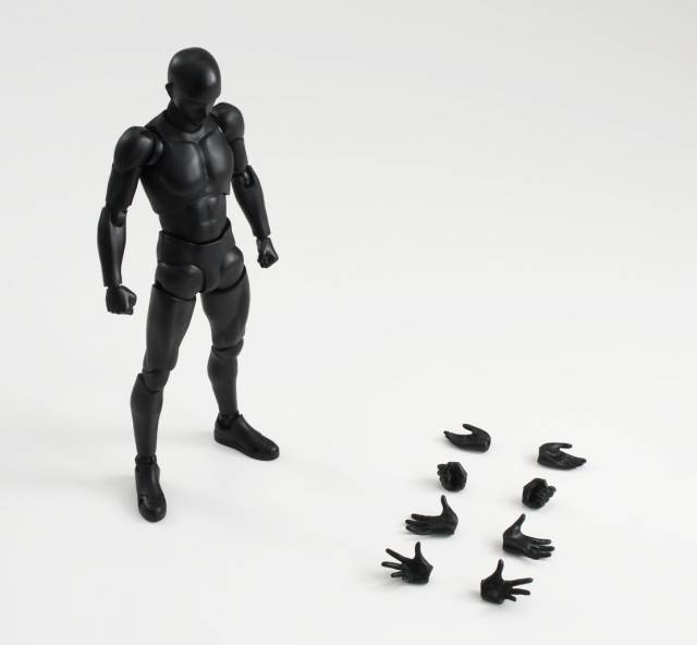 S.H.Figuarts - Man - Solid Black Color