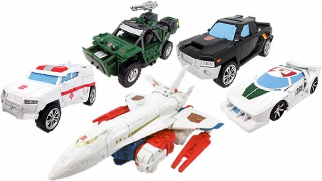 UW-EX Lynx Master Sky Reign Combiner Set of 5 | Transformers Unite Warriors