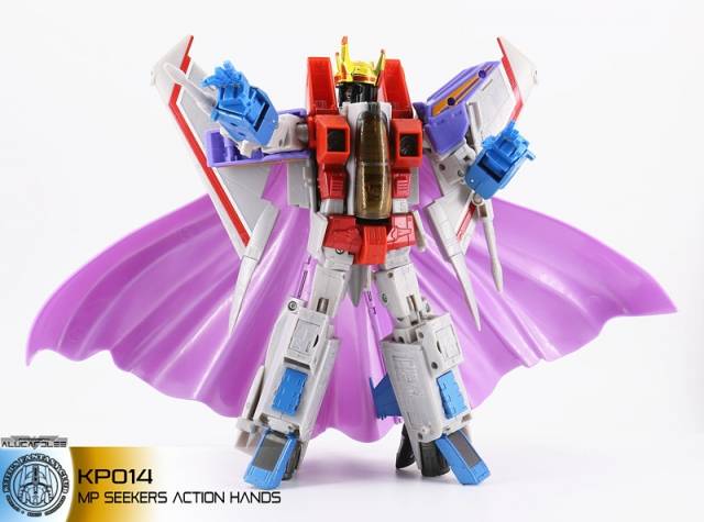 KP-14S Posable Hands for  Transformers Masterpiece MP-11 Starscream | Kfc Keiths Fantasy Club | Upgrade Kit