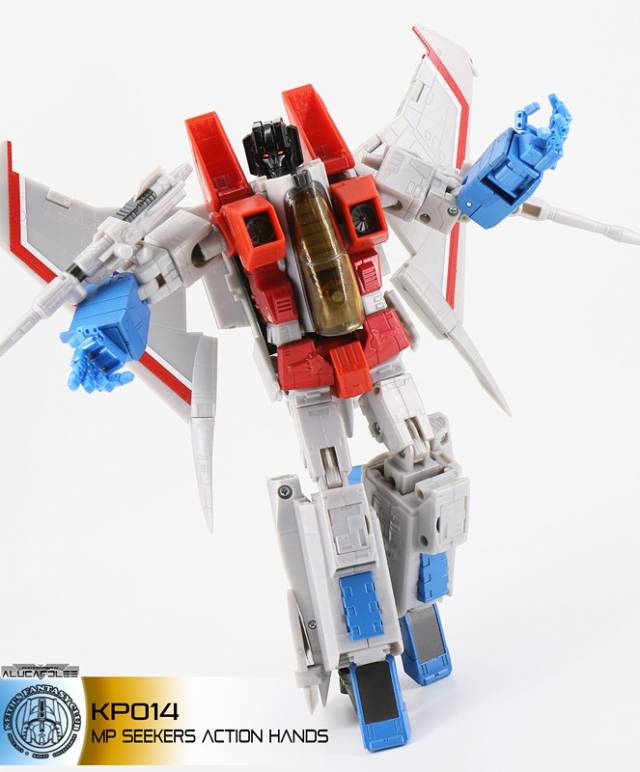 KP-14S Posable Hands for  Transformers Masterpiece MP-11 Starscream | Kfc Keiths Fantasy Club | Upgrade Kit
