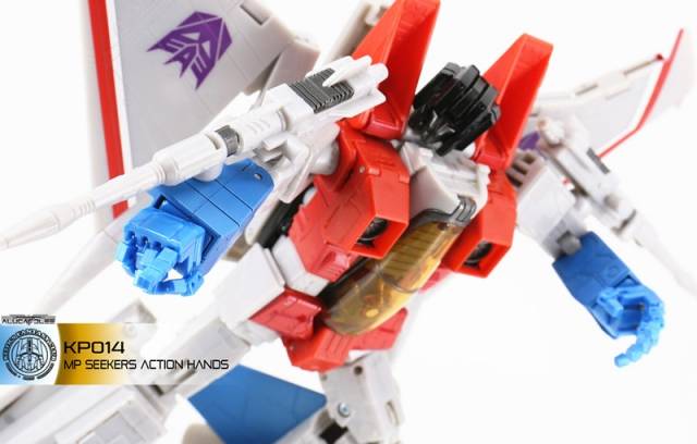 KP-14S Posable Hands for  Transformers Masterpiece MP-11 Starscream | Kfc Keiths Fantasy Club | Upgrade Kit
