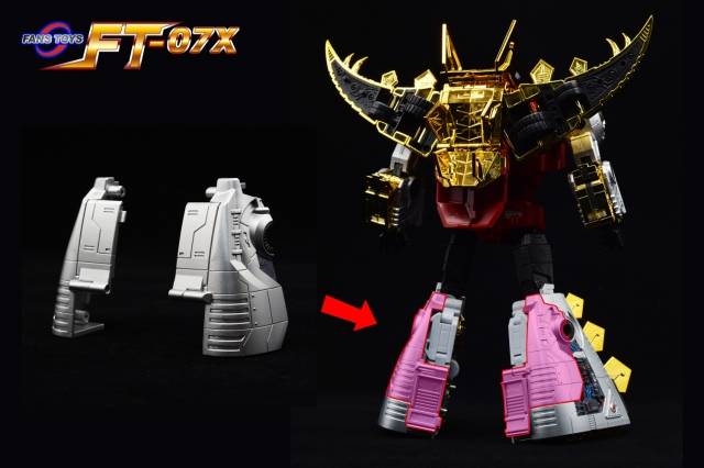 FT-07X Stomp Metallic Version Limited Edition | Fans Toys Iron Dibots