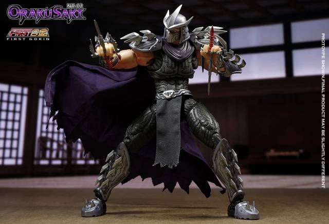 NT02 Oraku Saki Shredder | First Gokin