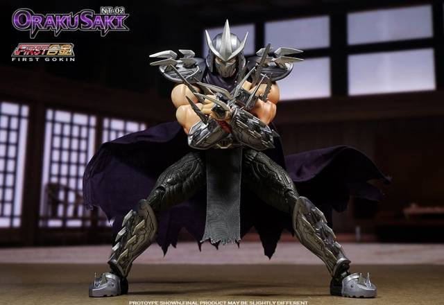 NT02 Oraku Saki Shredder | First Gokin