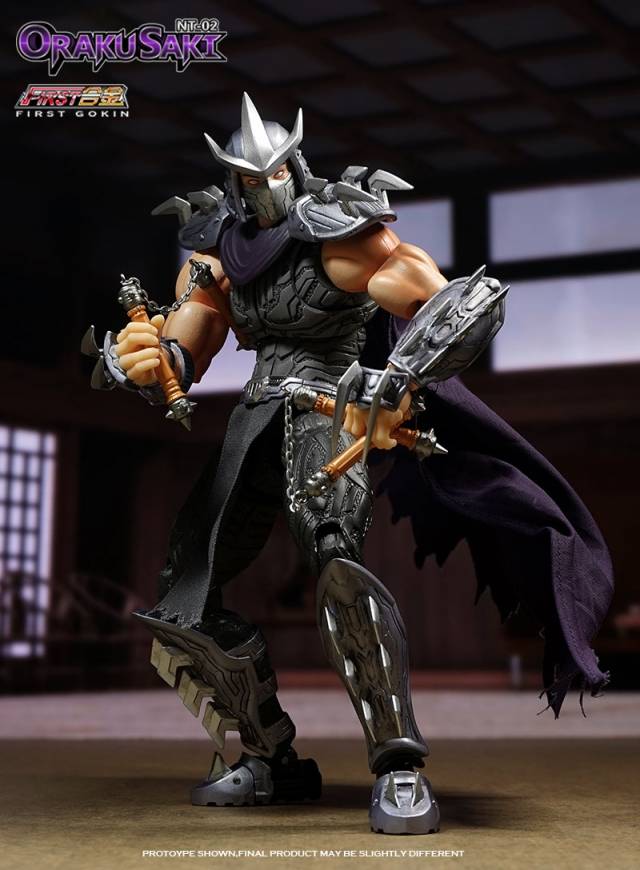NT02 Oraku Saki Shredder | First Gokin