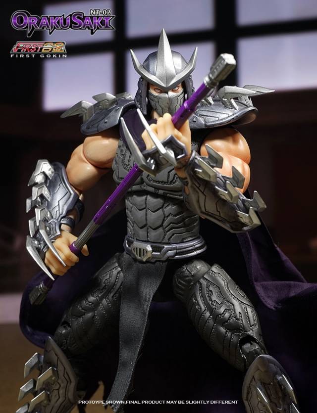 NT02 Oraku Saki Shredder | First Gokin