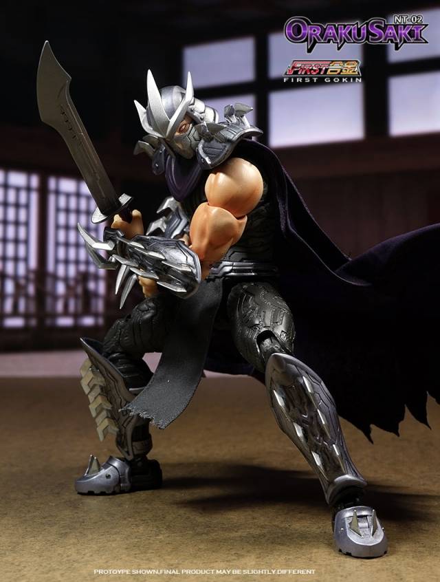 NT02 Oraku Saki Shredder | First Gokin