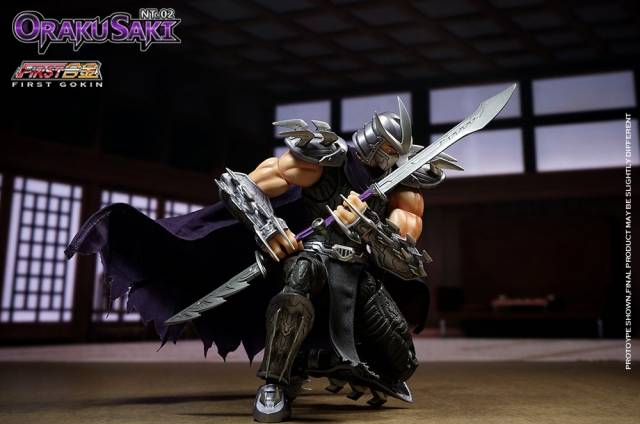 NT02 Oraku Saki Shredder | First Gokin