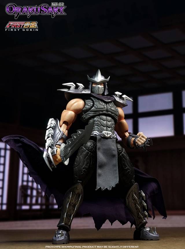 NT02 Oraku Saki Shredder | First Gokin