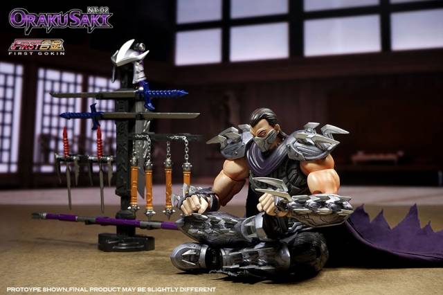 NT02 Oraku Saki Shredder | First Gokin