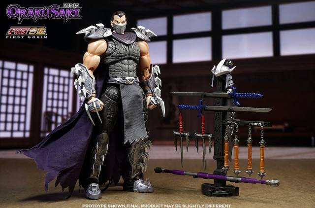 NT02 Oraku Saki Shredder | First Gokin
