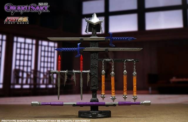 NT02 Oraku Saki Shredder | First Gokin
