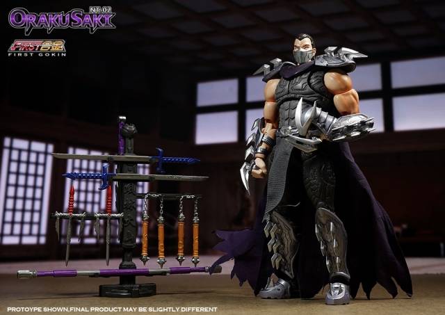 NT02 Oraku Saki Shredder | First Gokin