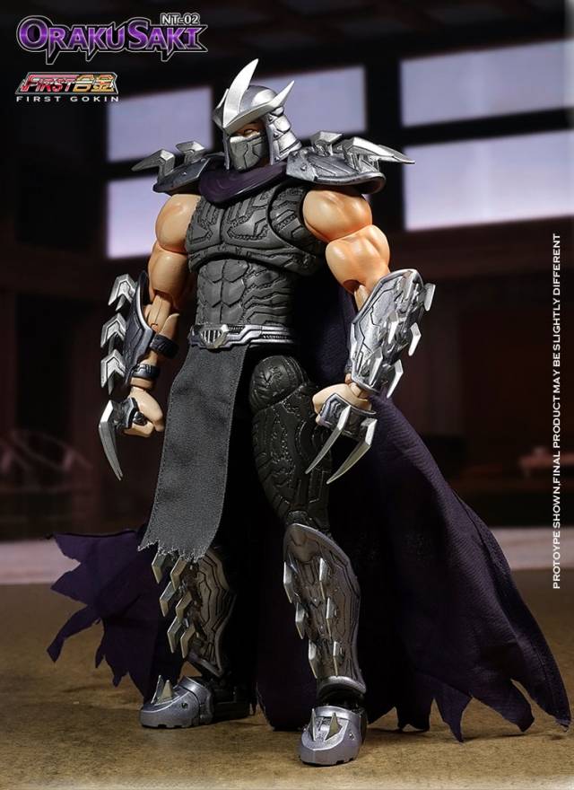 NT02 Oraku Saki Shredder | First Gokin