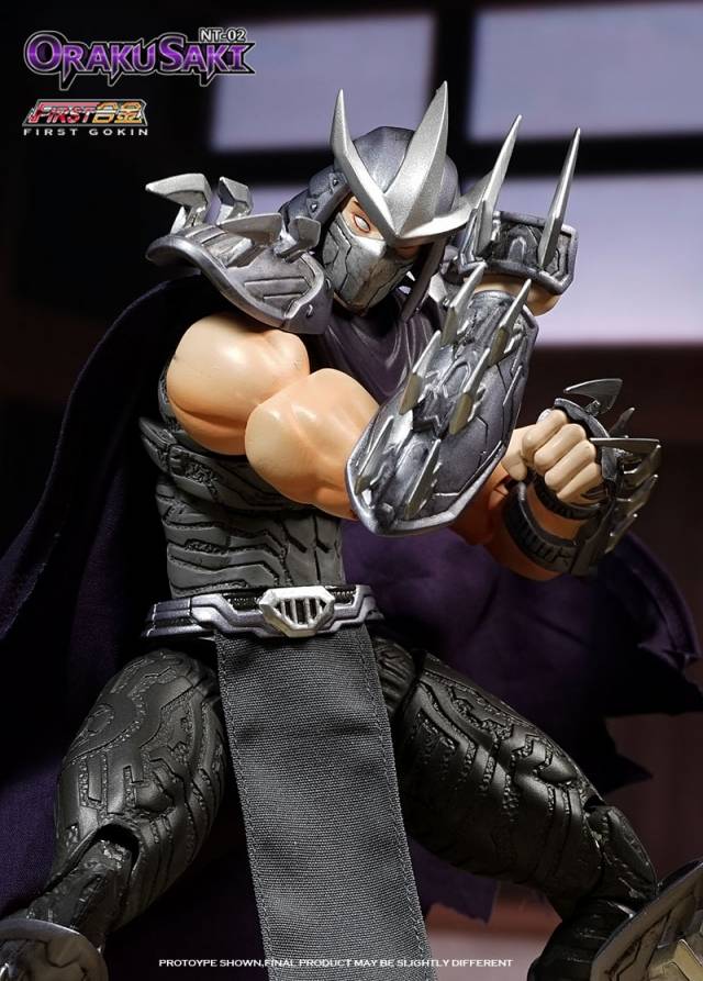 NT02 Oraku Saki Shredder | First Gokin