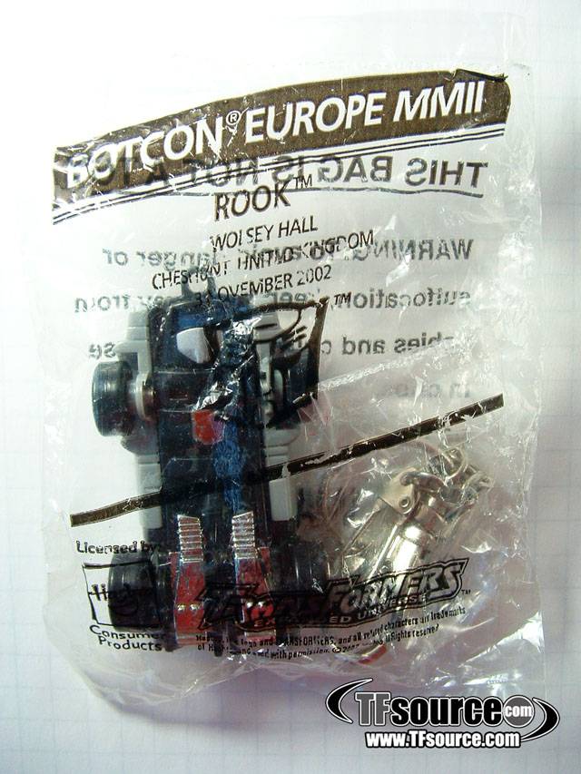 Rook Botcon Europe Exclusive | Transformers Convention Botcon 2002
