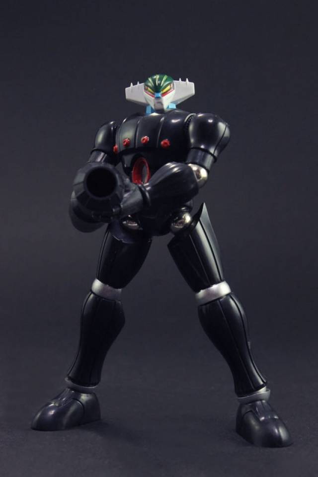 Dynamite Action Steel Jeeg and Panzeroid Black Version S.H. Figuarts | Bandai Tamashii Nations | Steel jeeg