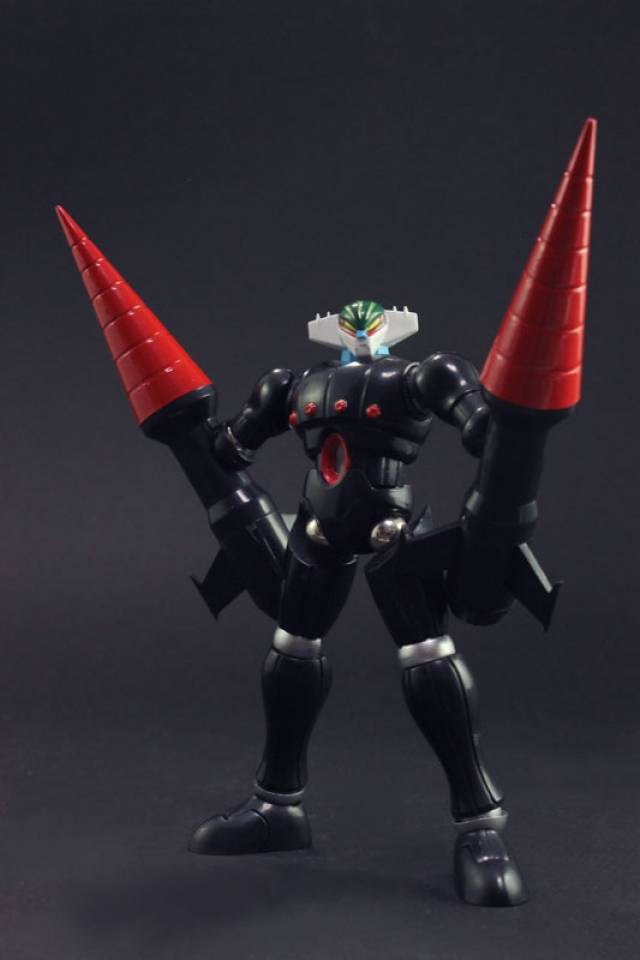 Dynamite Action Steel Jeeg and Panzeroid Black Version S.H. Figuarts | Bandai Tamashii Nations | Steel jeeg