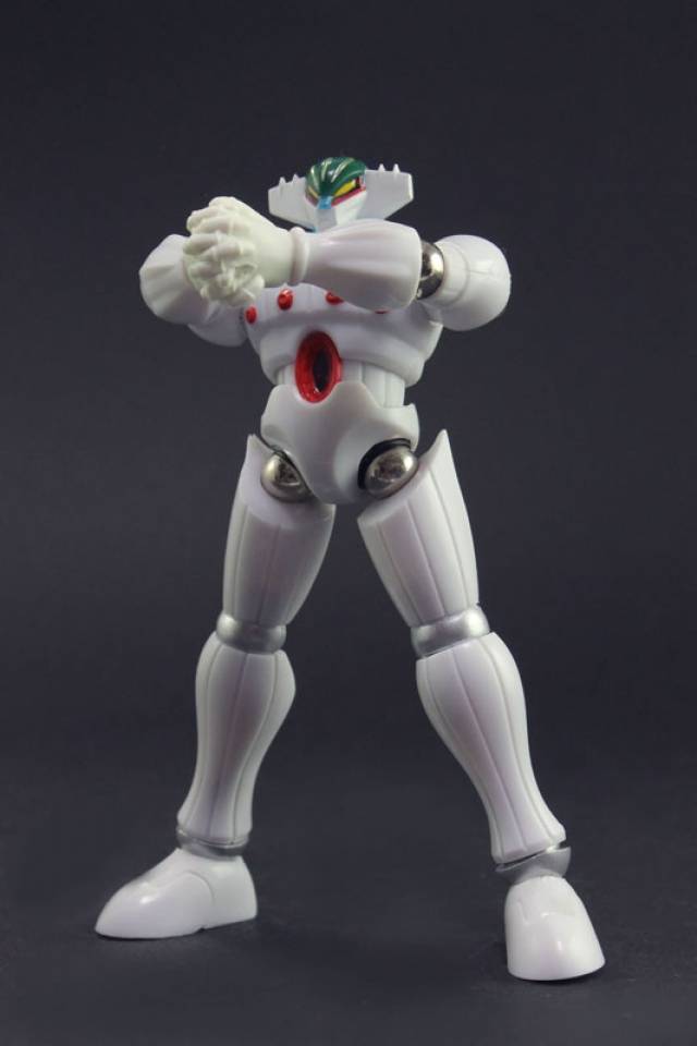Dynamite Action Steel Jeeg and Panzeroid White Version S.H. Figuarts | Bandai Tamashii Nations | Steel jeeg