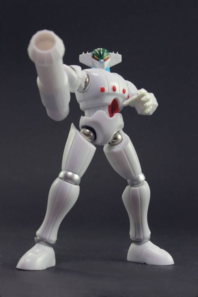 Dynamite Action Steel Jeeg and Panzeroid White Version S.H. Figuarts | Bandai Tamashii Nations | Steel jeeg