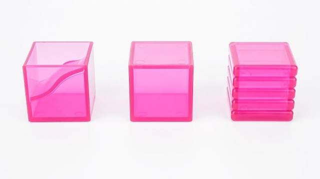 KP-15 E-Nergeon Cubes Set of 9 Pink Version | KFC Toys