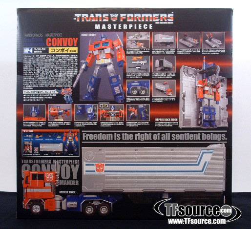 MP-04 Optimus Prime Perfect Edition | Transformers Masterpiece