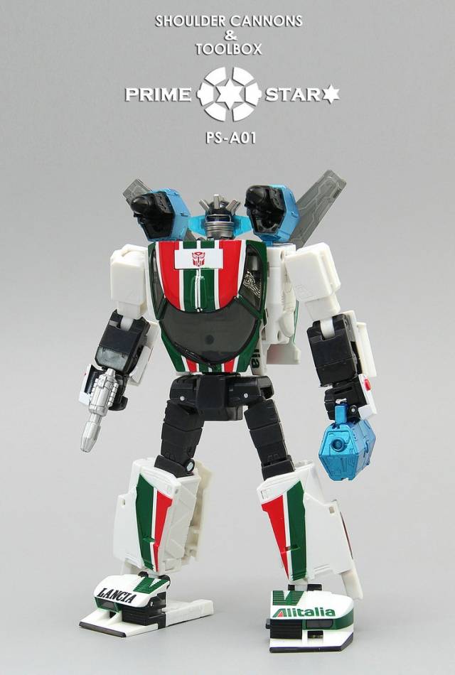 PS-A01 Soulder Cannons and Toolbox for MP-20 Masterpiece Wheeljack | Prime Star