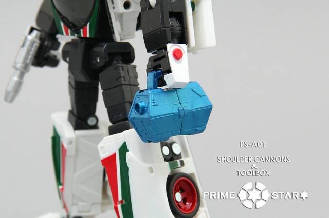 PS-A01 Soulder Cannons and Toolbox for MP-20 Masterpiece Wheeljack | Prime Star